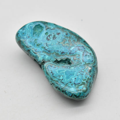 Malacolla Malachite Chrysocolla Polished Crystal Freeform from Congo - 125 grams - 1 Count - #18