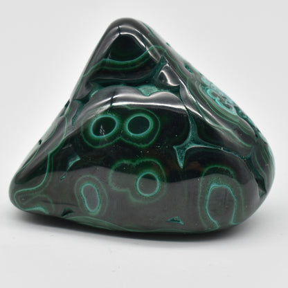 Malacolla Malachite Chrysocolla Polished Crystal Freeform from Congo - 187 grams - 1 Count - #23