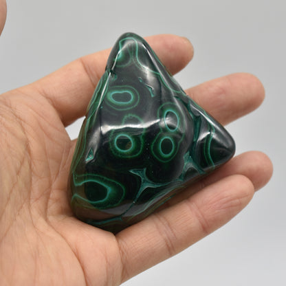 Malacolla Malachite Chrysocolla Polished Crystal Freeform from Congo - 187 grams - 1 Count - #23