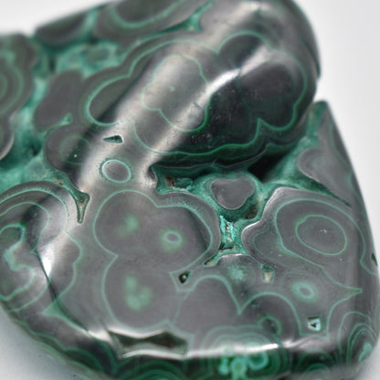 Malacolla Malachite Chrysocolla Polished Crystal Freeform from Congo - 145 grams - 1 Count - #25
