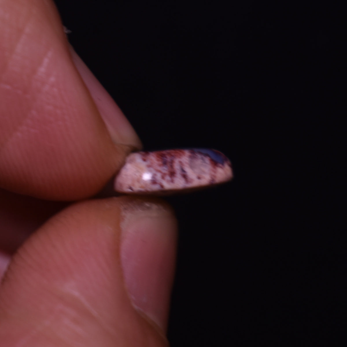 Mexican Cantera Galaxy Opal, Matrix Cabochon Stone 2.7ct - #08
