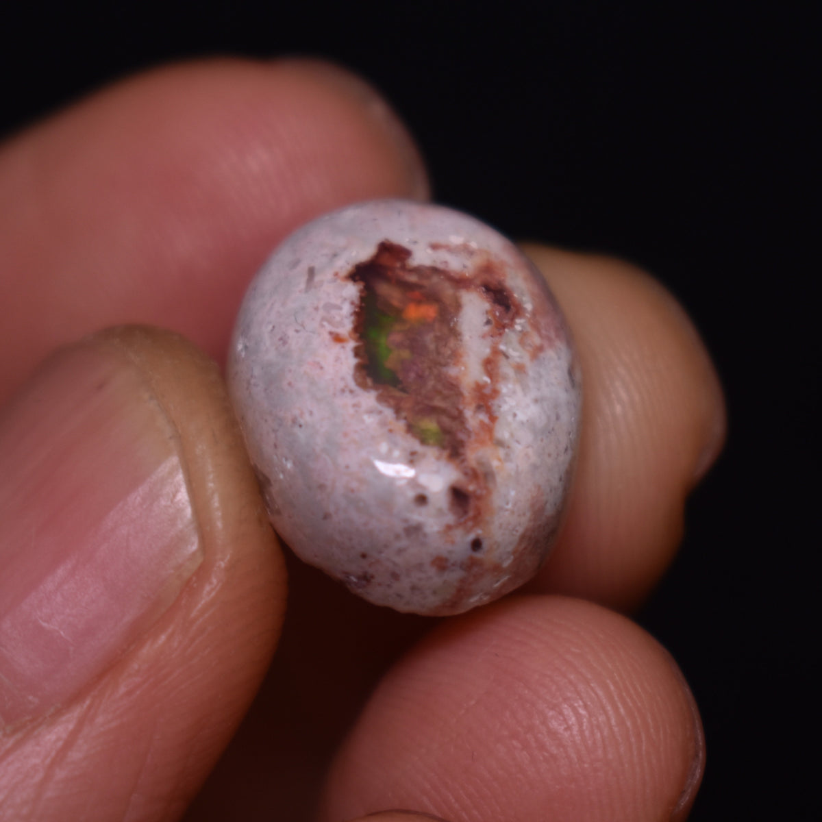 Mexican Cantera Galaxy Opal, Matrix Cabochon Stone 10.9ct - #11