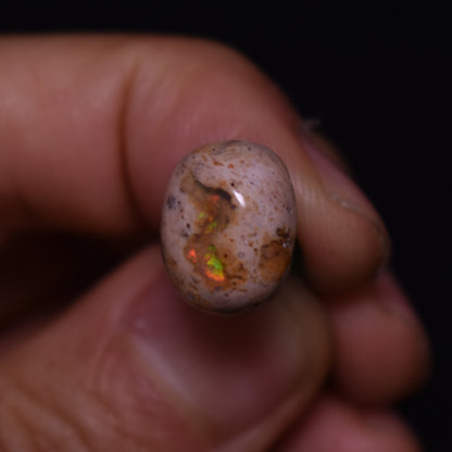 Mexican Cantera Galaxy Opal, Matrix Cabochon Stone 6.7ct - #13