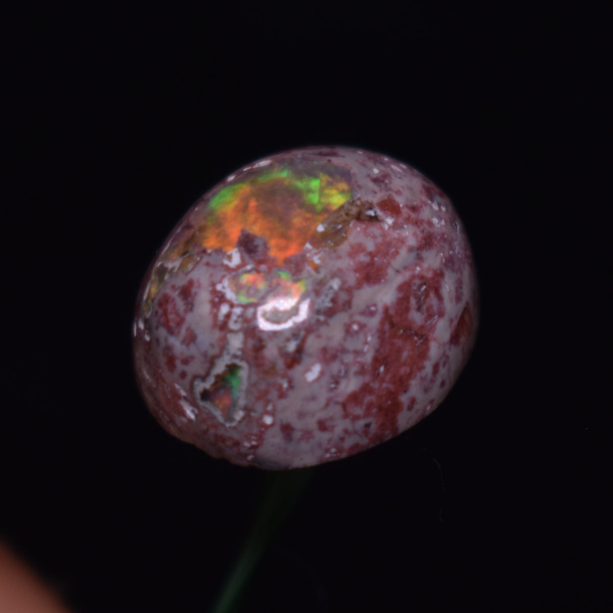 Mexican Cantera Galaxy Opal, Matrix Cabochon Stone 6.7ct - #14