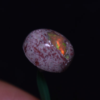 Mexican Cantera Galaxy Opal, Matrix Cabochon Stone 6.7ct - #14