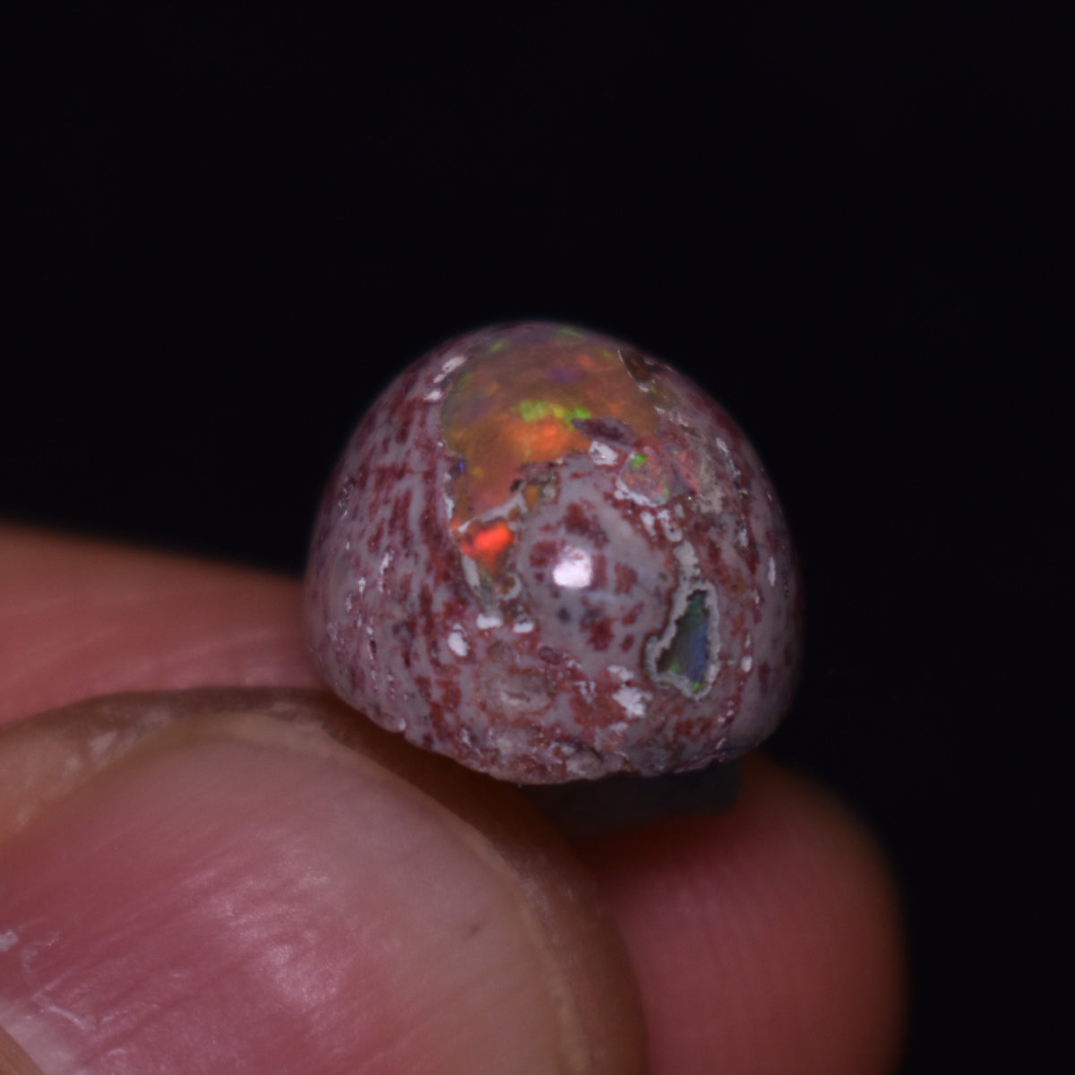 Mexican Cantera Galaxy Opal, Matrix Cabochon Stone 6.7ct - #14