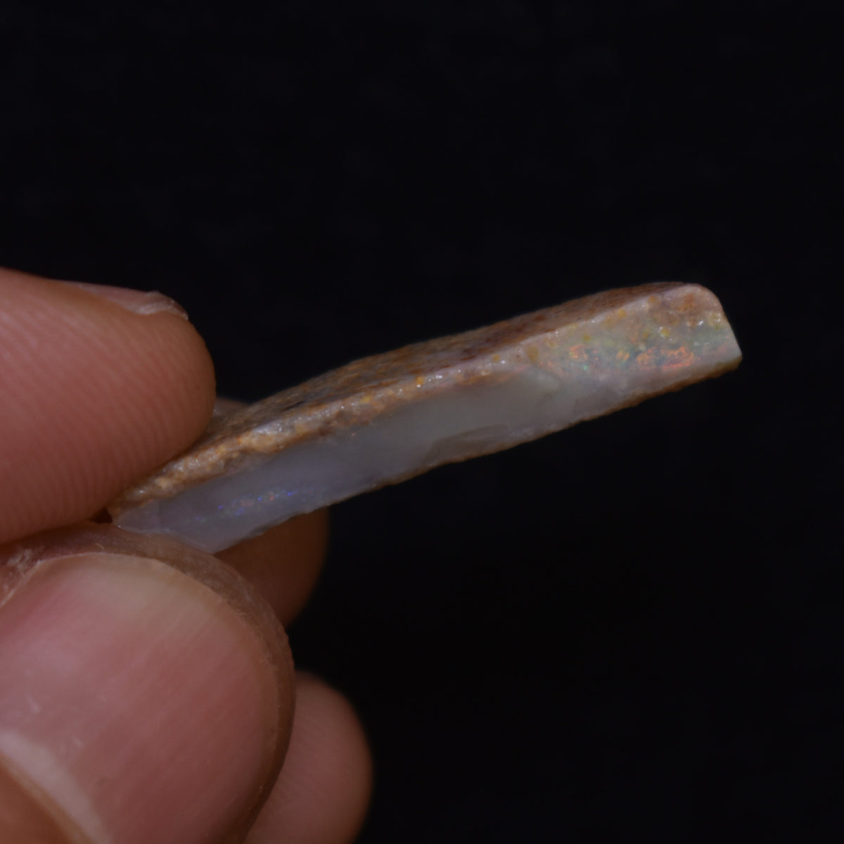 Mintabie Raw Rough Opal Specimen from South Australia, 8.35ct weight #09