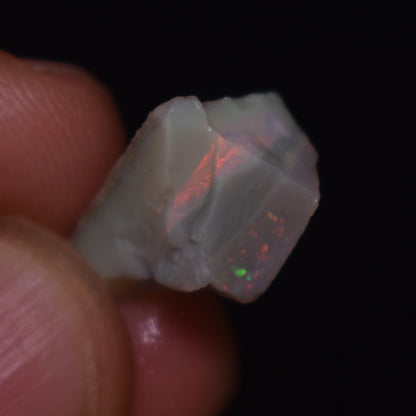 Mintabie Black Raw Rough Opal Specimen from South Australia, 6.9ct weight #17
