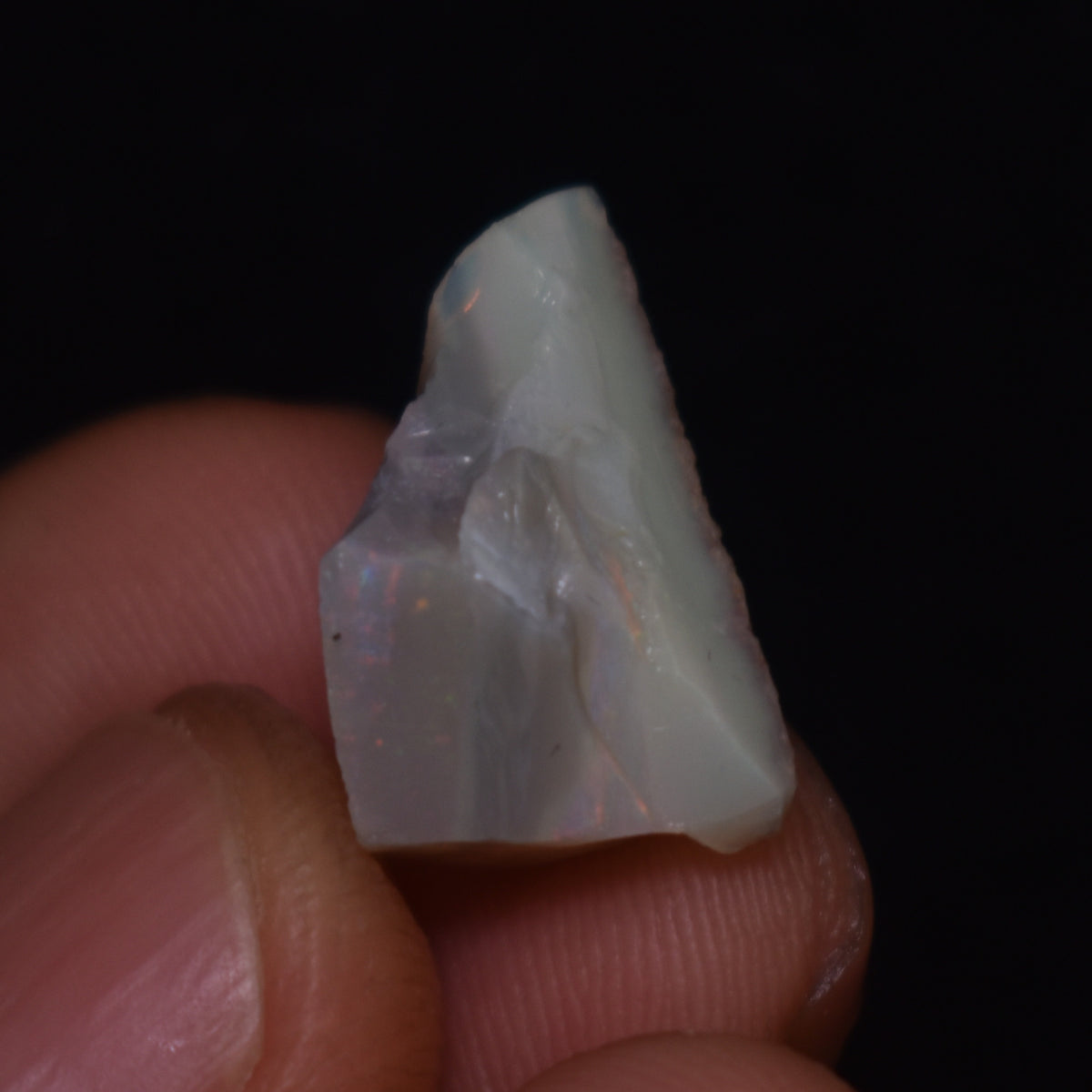 Mintabie Black Raw Rough Opal Specimen from South Australia, 6.9ct weight #17