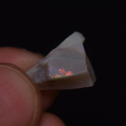 Mintabie Black Raw Rough Opal Specimen from South Australia, 6.9ct weight #17