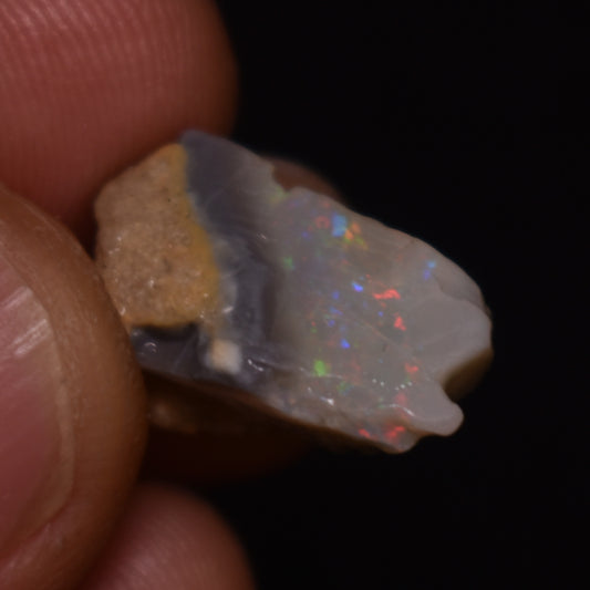 Mintabie Black Raw Rough Opal Specimen from South Australia, 9.2ct weight #21