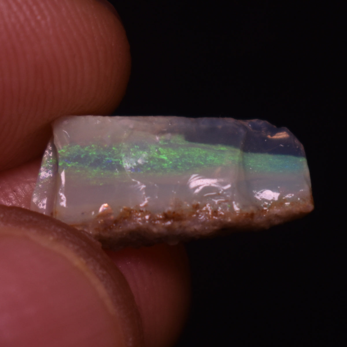 Mintabie Semi-Black Raw Rough Opals - 3 Count - Specimen from South Australia, 13.15ct weight #30