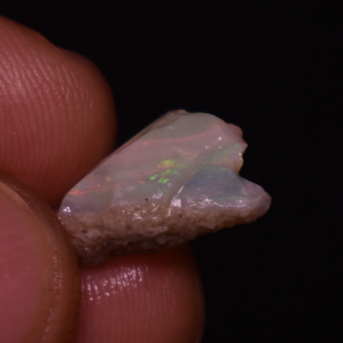 Mintabie Semi-Black Raw Rough Opals - 3 Count - Specimen from South Australia, 13.15ct weight #30