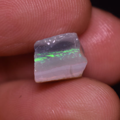 Mintabie Black Raw Rough Opals - 4 Count - Specimen from South Australia, 19ct weight #33