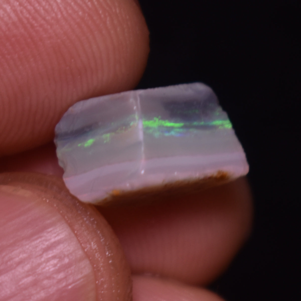 Mintabie Black Raw Rough Opals - 4 Count - Specimen from South Australia, 19ct weight #33