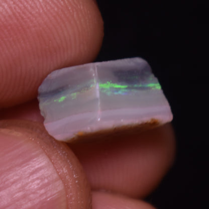 Mintabie Black Raw Rough Opals - 4 Count - Specimen from South Australia, 19ct weight #33