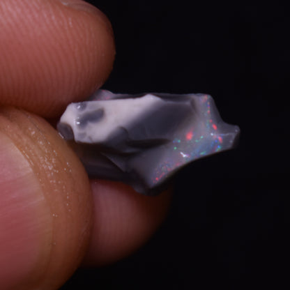 Mintabie Black Raw Rough Opals - 4 Count - Specimen from South Australia, 19ct weight #33