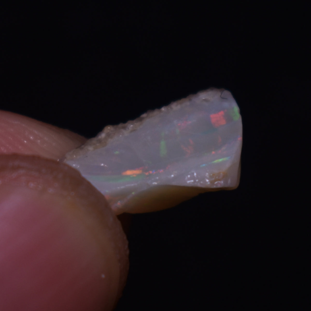 Mintabie Black Raw Rough Opals - 4 Count - Specimen from South Australia, 8.6ct weight #37