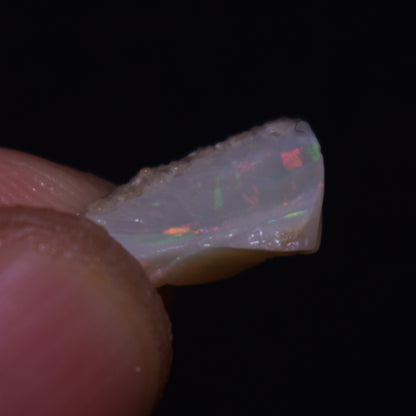 Mintabie Black Raw Rough Opals - 4 Count - Specimen from South Australia, 8.6ct weight #37