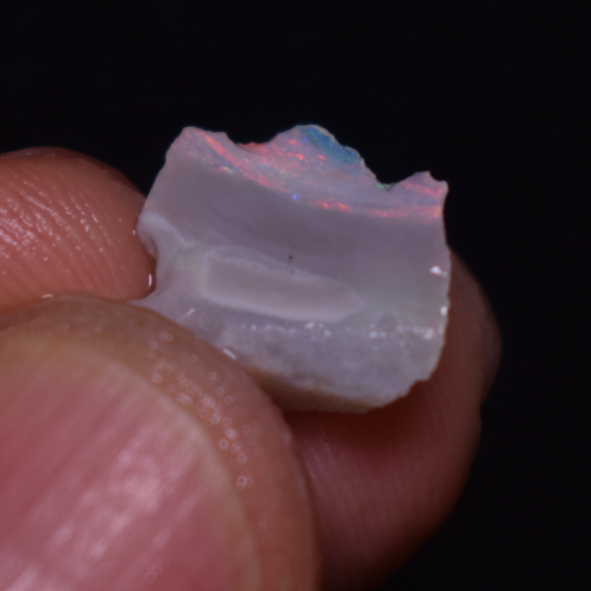 Mintabie Black Raw Rough Opals - 3 Count - Specimen from South Australia, 9.7ct weight #39