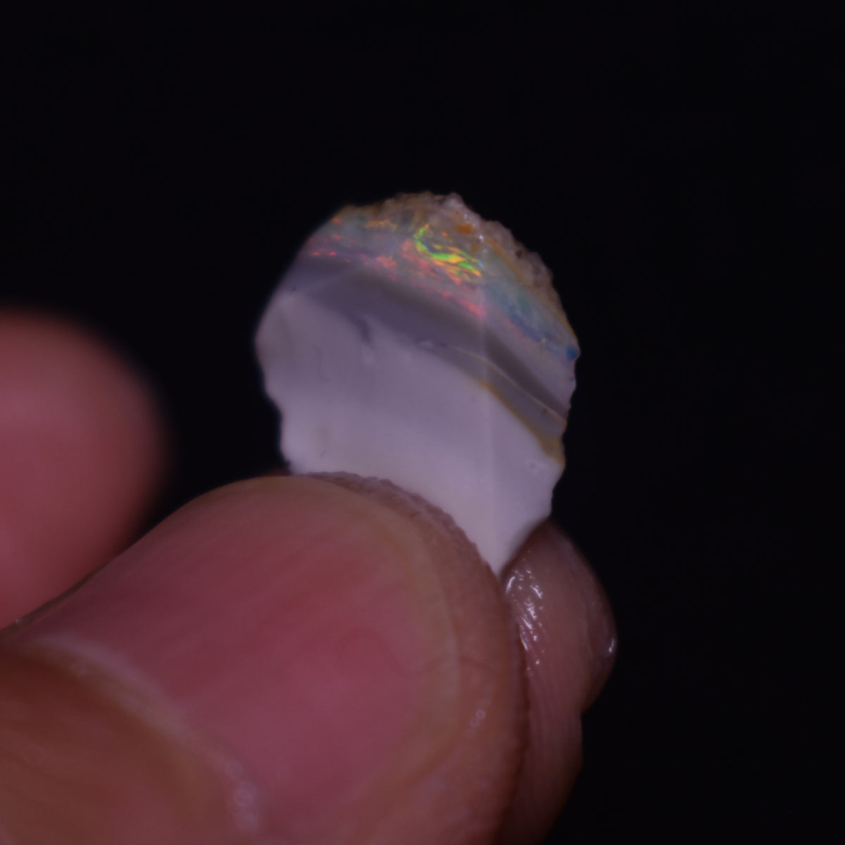 Mintabie Black Raw Rough Opals - 3 Count - Specimen from South Australia, 9.7ct weight #39