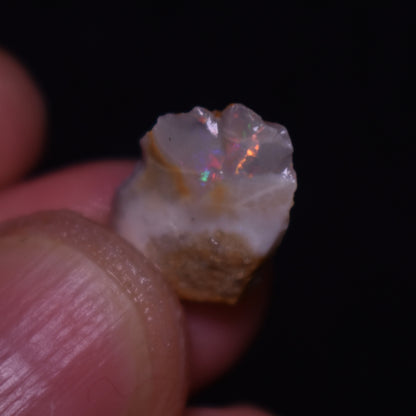 Mintabie Black Raw Rough Opals - 3 Count - Specimen from South Australia, 9.7ct weight #39