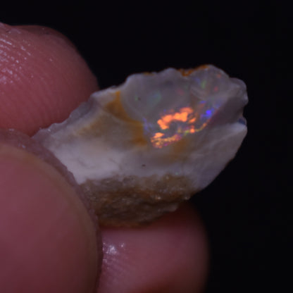 Mintabie Black Raw Rough Opals - 3 Count - Specimen from South Australia, 9.7ct weight #39