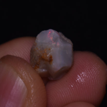 Mintabie Semi-Black Raw Rough Opals - 3 Count - Specimen from South Australia, 22.75ct weight #42