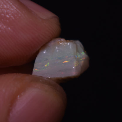 Mintabie Semi-Black Raw Rough Opals - 4 Count - Specimen from South Australia, 17.55ct weight #43