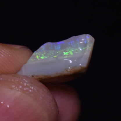 Mintabie Semi-Black Raw Rough Opals - 3 Count - Specimen from South Australia, 20ct weight #50