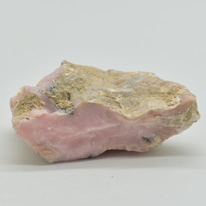 Raw Peruvian Pink Opal Rough Crystal Specimen Rock from Peru - 116 grams #07