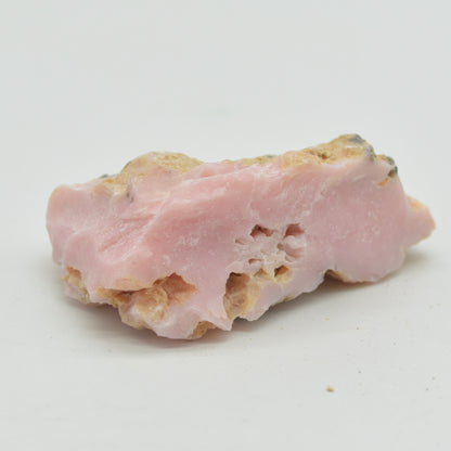 Raw Peruvian Pink Opal Rough Crystal Specimen Rock from Peru - 52 grams #08