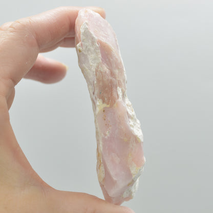 Raw Peruvian Pink Opal Rough Crystal Specimen Rock from Peru - 105 grams #12