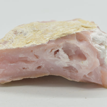 Raw Peruvian Pink Opal Rough Crystal Specimen Rock from Peru - 75 grams #13