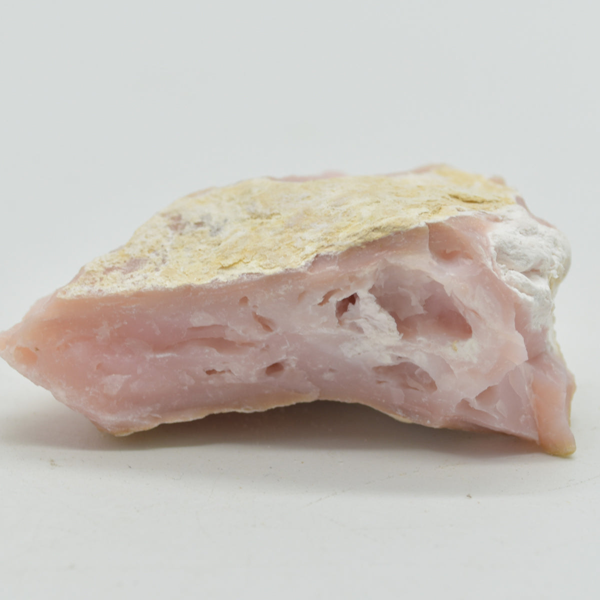 Raw Peruvian Pink Opal Rough Crystal Specimen Rock from Peru - 75 grams #13