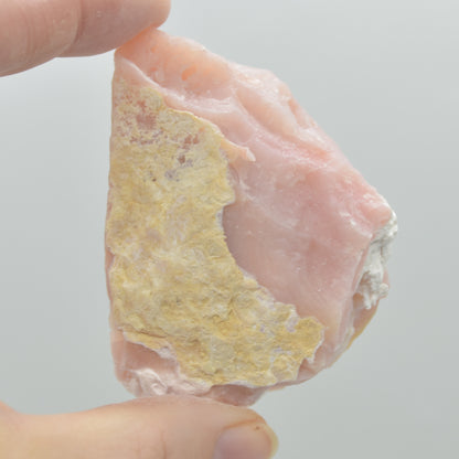 Raw Peruvian Pink Opal Rough Crystal Specimen Rock from Peru - 75 grams #13