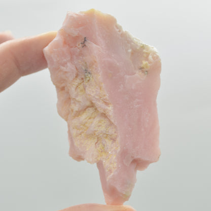 Raw Peruvian Pink Opal Rough Crystal Specimen Rock from Peru - 58 grams #14