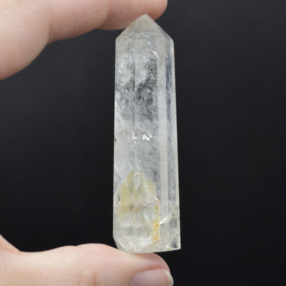Clear Quartz Crystal Point, Tower, Wand - 1 Count - choose from 10 sizes