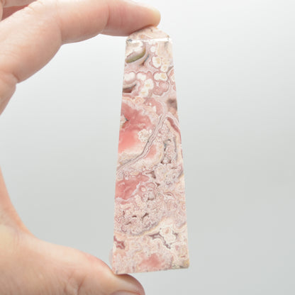 Rhodochrosite Point Tower Wand from Argentina - 97 grams - 8cm #01