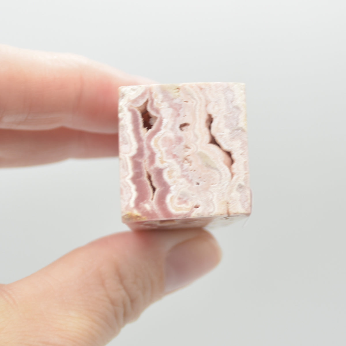 Rhodochrosite Point Tower Wand from Argentina - 97 grams - 8cm #01