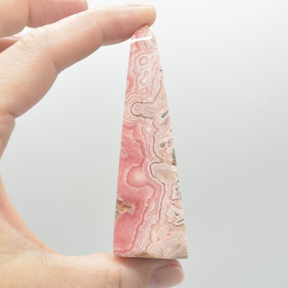 Rhodochrosite Point Tower Wand from Argentina - 87 grams - 8cm #03