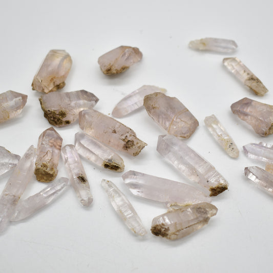 Vera Cruz Amethyst Raw Points - Mixed Lot - 125 grams - Pale Colour