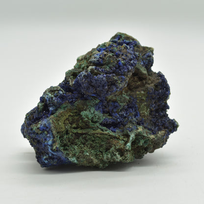 Raw Azurite Crystal Free Standing Freeform / Free Form - 355 grams #01