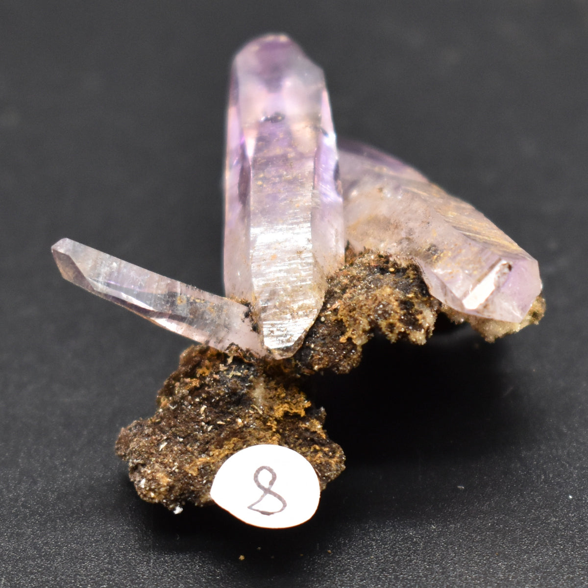 Vera Cruz Amethyst Raw Crystal Cluster - 13 grams - #08