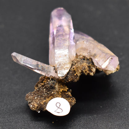 Vera Cruz Amethyst Raw Crystal Cluster - 13 grams - #08