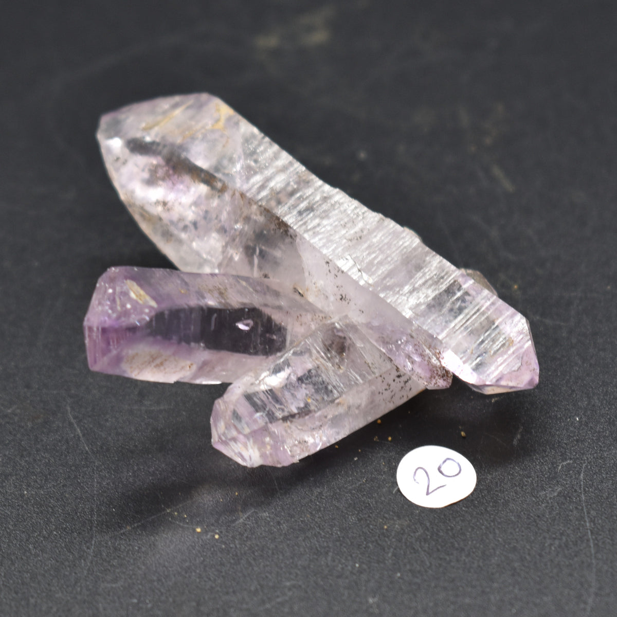 Vera Cruz Amethyst Raw Crystal Cluster - 25 grams - #20
