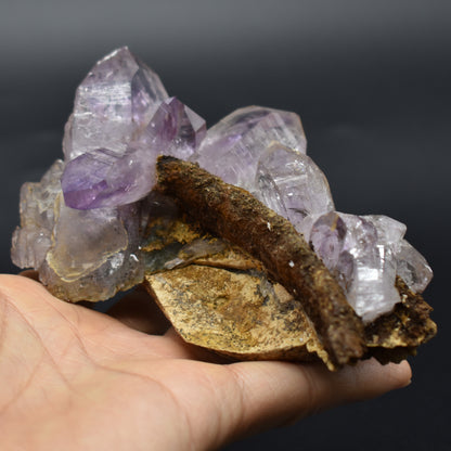 Vera Cruz Amethyst Raw Crystal Cluster - 224 grams - #36