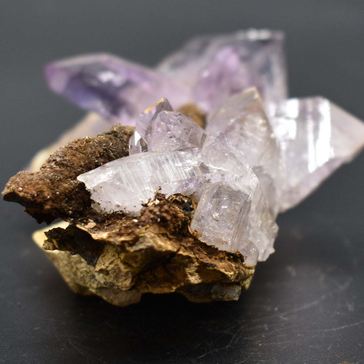 Vera Cruz Amethyst Raw Crystal Cluster - 224 grams - #36