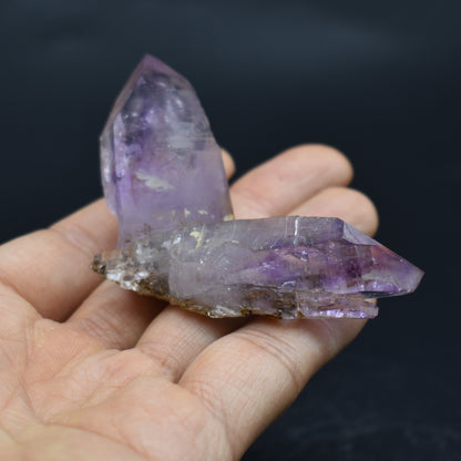 Vera Cruz Amethyst Raw Crystal Cluster - 52 grams - #40