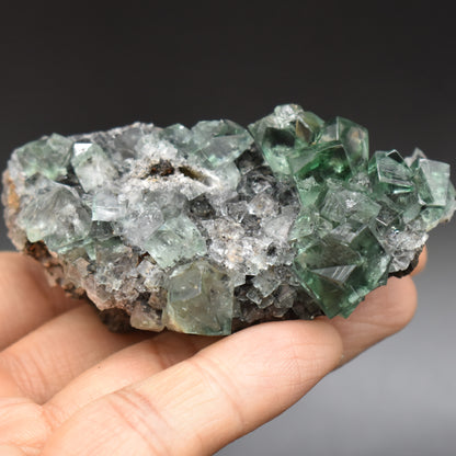 Diana Maria Fluorite Raw Cluster Specimen - Sourced UK - 106 grams #216